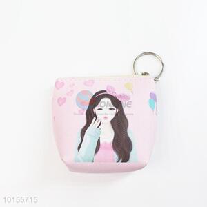 Hot-selling pink girl coin purse