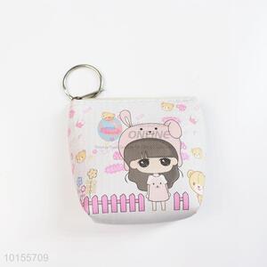 Simple cute girl coin purse