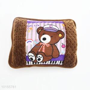 Cute bear stuffed warm water bag