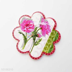 Wholesale Flower Shaped Ceramic Placemat/Cup Mat/Pot Mat