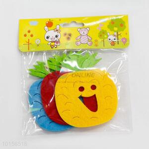 Pretty Cute Felt Craft Nonwovens Crafts in Pineapple Shape