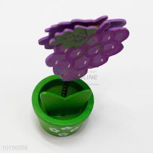 Popular Memo Clip in Grape Shape Desktop Business Card Holder