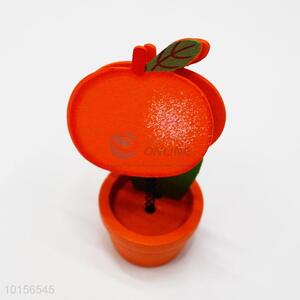 Cheap Price Orange Shaped Name Card Holder Photo Memo Clip Holders