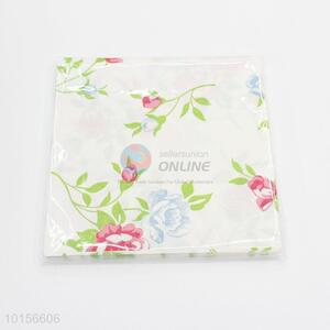 Flower Printed Tissue Dinner Paper Napkins