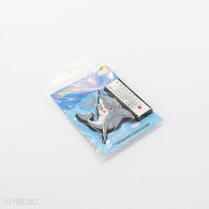 New arrival shark shaped pvc thermometer fridge magnet