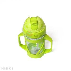 Top Quality Green Plastic Water Bottle For Children