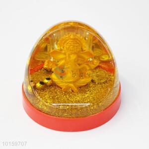 Good quality desktop office decoration acrylic Ganesha penholder