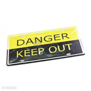 Wholesale Warning Sign Wall Sign Decorative Painting