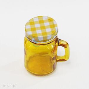 Eco-Friendly Glass Storage Bottle Jar with Lid