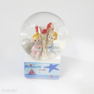 Low price wedding souvenirs glass snowball