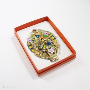 China customized factory supply peacock alloy mirror