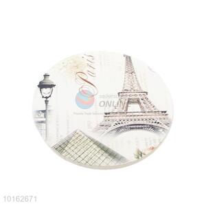 High quality low price best cool round shape cup mat