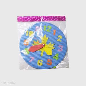 Wholesale Children EVA Clock Puzzle DIY Toy
