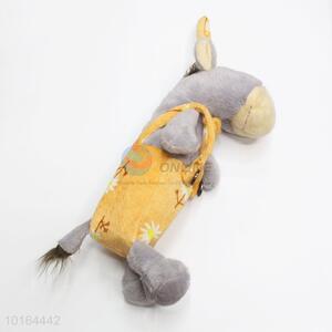 Latest Arrival Hippo Shaped Pencil Bag Plush Pen Bag