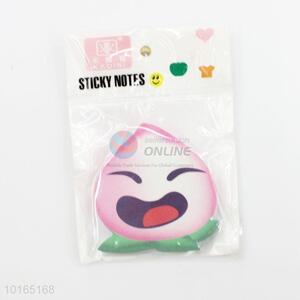 Cute Cartoon Peach Shaped Post It Memo Bookmark Sticky Notes