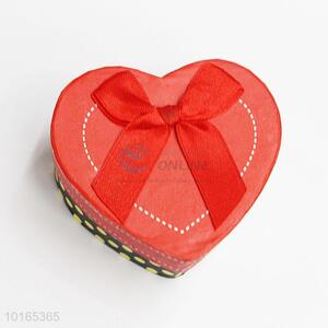 Promotional Gift Heart Shape Kraft Paper Gift Box Packaging with Lid