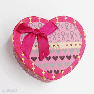 Pretty Cute Heart Shaped Paper Gift Box for Packaging