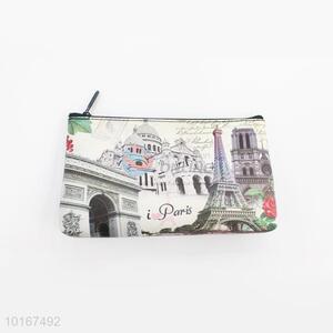 Hot Sale Tower Printed Digital Cosmetic Bag/Makeup Bag