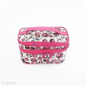 Hot Sale Flower Printed Cosmetic Bag/Makeup Bag