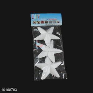 China Factory Foam Christmas Crafts in Five-pointed Star Shape, 3 Pieces/Set