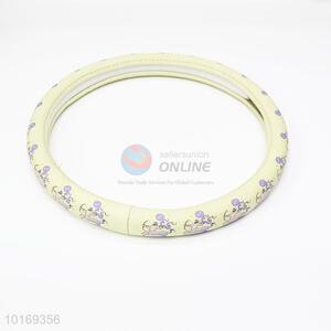 Fashionable constellation style leather car steering wheel cover