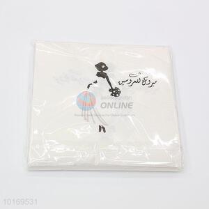 Fashion Style Party Disposable Napkin with Bride Pattern