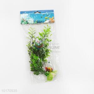 Wholesale green plastic aquarium artificial plant