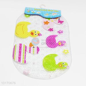 Cute designed color printing pvc bath mats/shower mats