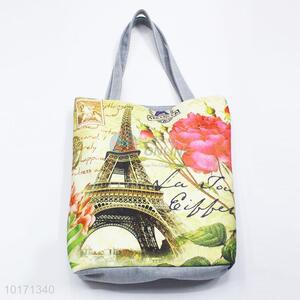 Fashion design lint tote bag/casual bags