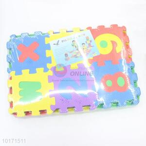 Educational eva puzzle mat for kids