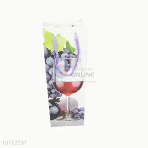 Popular paper carrying gift wine bottle bags