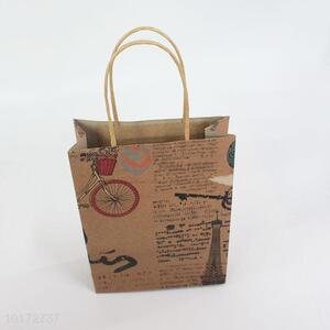 Fancy christmas brown paper gift bags