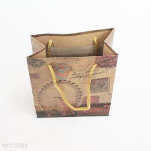 High Quality Building Printed Kraft Brown Paper Bags