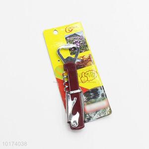 New Design Wine Bottel Opener, Corkscrew with Plastic Handle