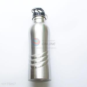 High Quality Cheap Silver Stainless Steel Sport Water Bottle