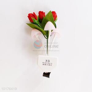 Hot sale cheap flower sensor led nightlight/wall lamp