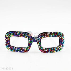 Colorful diamante eye glasses/party glasses