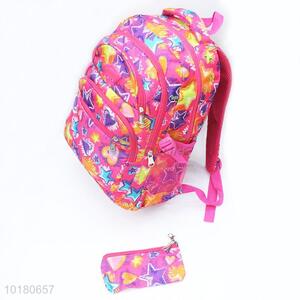 Popular Students Backpack Kids School Bags with Change Purse