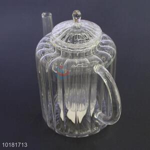 Chinese Factory Promotion Glass Coffee Pot& Tea Pot  With Handle