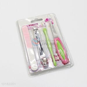 Promotional Gift Manicure Set with Nail Clipper/ Cuticle Pusher/ Nail File