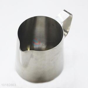 New Design Drum Shaped Stainless Steel Latte Milk Jug Coffee Pot