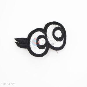 Wholesale Black Eyes Shape Ebroidery Patch for Decoration