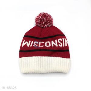 Hot Selling Winter Pompom Knitted Hat