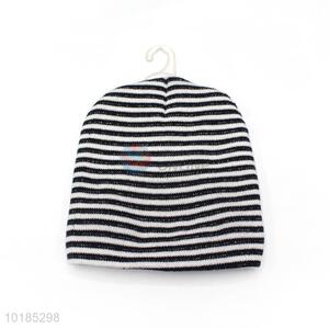 Good Quality Stripe Knitted Winter Hat