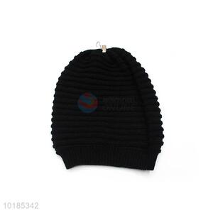 New Design Black Winter Hat Knitted Hat