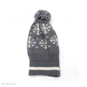 Good Quality Winter Knitted Hat With Pompom