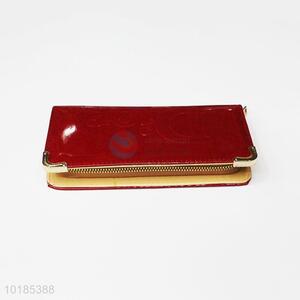 Exquisite Red Rectangular PU Purse/<em>Wallet</em> for Ladies