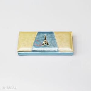 Elegant Tower Sign Rectangular PU Purse/<em>Wallet</em> for Ladies