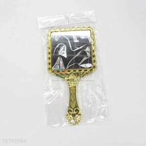 Luxurious Ladies Makeup Mirror with Handle