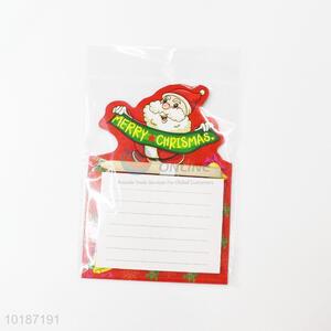 Cute design household fridge magnet notepad with pen